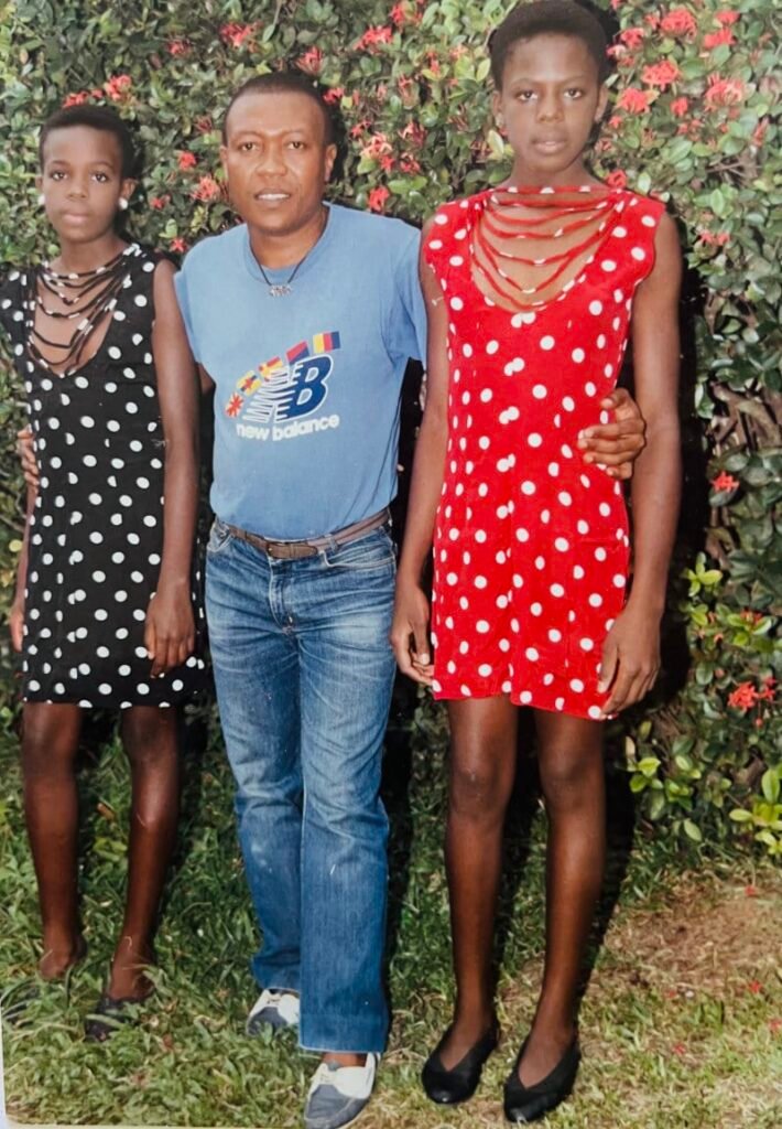 Emilly, Miriam and Divine, Mbonge Road, Kumba, Cameroon